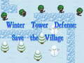 खेल Winter Tower Defense: Save The village