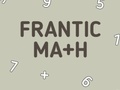 खेल Frantic Math