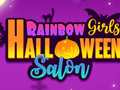 खेल Rainbow Girls Halloween Salon