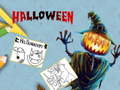 खेल Hallowen Coloring Book