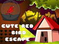 खेल Cute Red Bird Escape