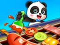 खेल Little Panda's Food Cooking