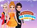 खेल Princesses Ice Skating Dress Up