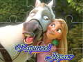 खेल Rapunzel Jigsaw