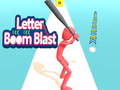 खेल Letter Boom Blast