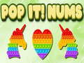 खेल Pop It! Nums 