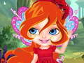 खेल Little Bloom Christmas Dress Up