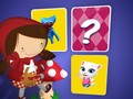 खेल Little Red Riding Hood Memory Card Match
