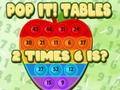 खेल Pop it tables 2 times 6 is?