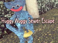 खेल Huggy Wuggy Sewer Escape