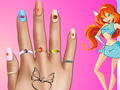 खेल Winx Nail Makeover