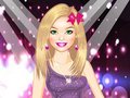 खेल Barbie Popstar Dressup