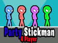 खेल Party Stickman 4 Player