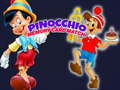 खेल Pinocchio Memory card Match 