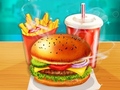 खेल Happy Kids Burger Maker