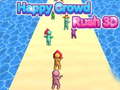 खेल Happy Crowd Rush 3D