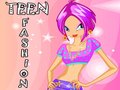 खेल Teen Fashion Dress Up 