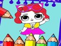 खेल Coloring Dolls Book