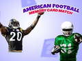 खेल American Football Memory Card Match