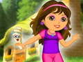 खेल Dora in the garden