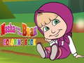 खेल Masha and the Bear Coloring Book