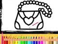 खेल Girls Bag Coloring Book