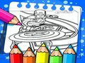 खेल Captain America Coloring Book 