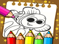 खेल Finding Nemo Color Book 