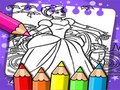 खेल Cinderella Color Book