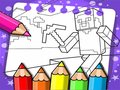 खेल Minecraft Coloring Book