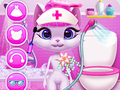 खेल Kitty Kate Caring Game