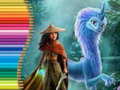 खेल Coloring Book for Raya And The Last Dragon