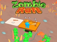 खेल Zombie Raft