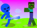 खेल Stickman Zombie Escape