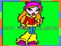 खेल Easy Bratz Coloring