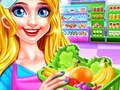 खेल Supermarket Girl Cleanup