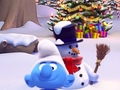खेल Smurfy Snowballs