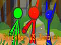 खेल StickMan Bros Vs Zombies