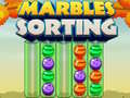 खेल Marbles sorting