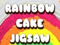 खेल Rainbow Cake Jigsaw