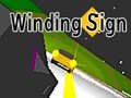 खेल Winding Sign