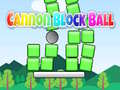 खेल Cannon Block Ball