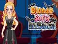 खेल Blonde Sofia In Black
