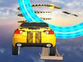 खेल Crazy racing in the sky