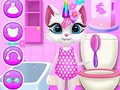 खेल Kitty Unicorn Daily Care