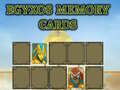 खेल Egyxos memory cards