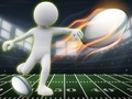 खेल Stickman Rugby Run And Kick