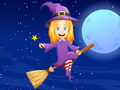 खेल Coloring Book: Halloween Girl