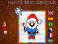 खेल Easy Coloring SantaClaus