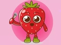 खेल Coloring Book: Delicious Strawberries